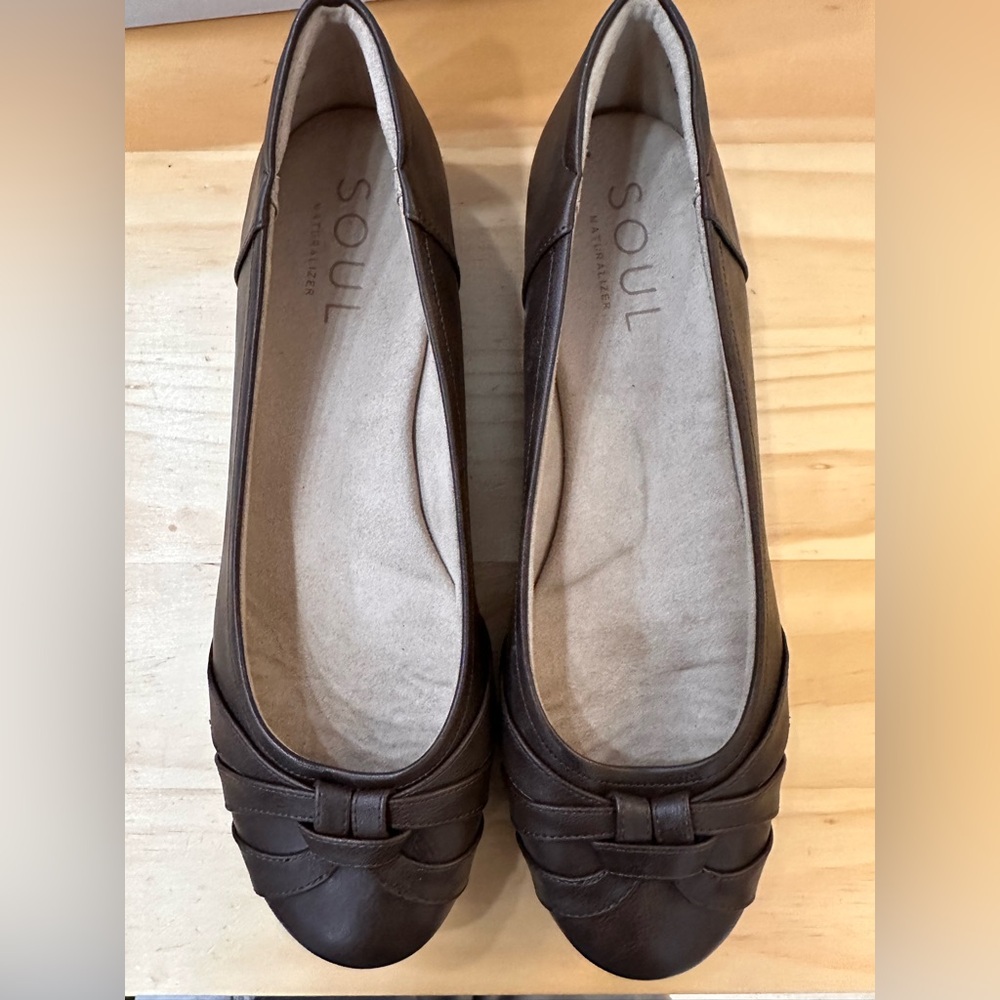 SOUL Naturalizer Brown Flats